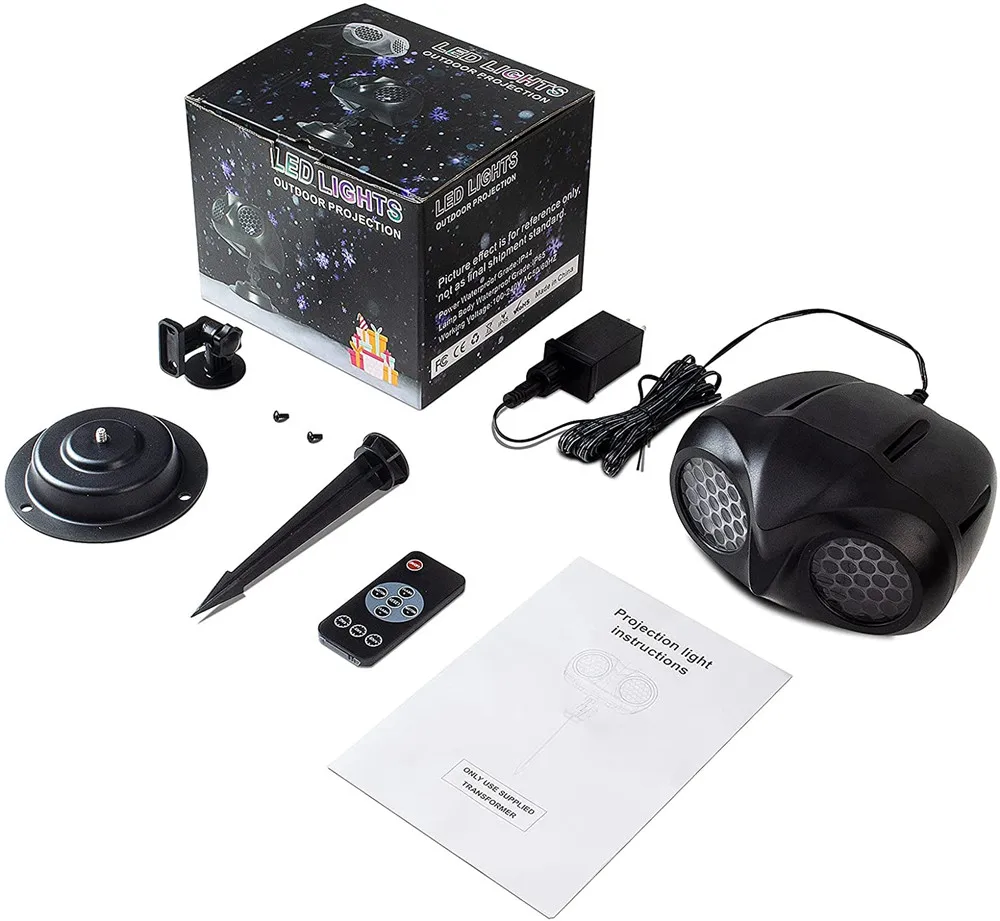 Проектор снежинок